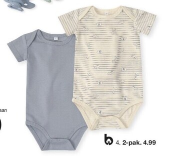 Zeeman Newborn romper aanbieding