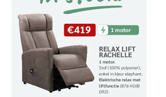 Crack Relax lift rachelle aanbieding