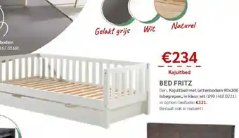 Crack Bed fritz aanbieding