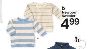 Zeeman Newborn sweater aanbieding