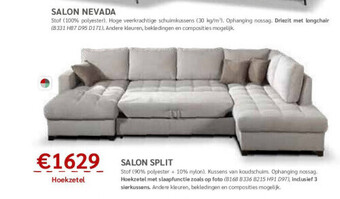 Crack Salon split aanbieding
