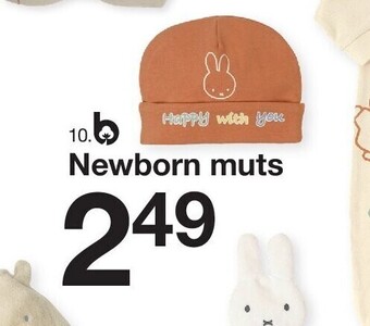 Zeeman Newborn muts aanbieding