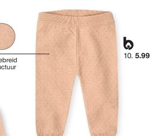 Zeeman Newborn broek aanbieding