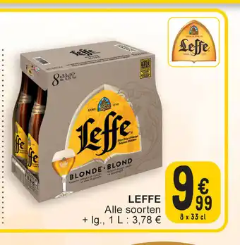 Cora Leffe 8x33 cl aanbieding
