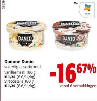 Colruyt Danone danio aanbieding