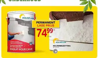 Brico Aquaplan kelderbezetting aanbieding