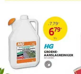 Brico Hg groeneaanslagreiniger aanbieding