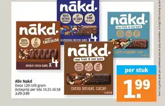 Albert Heijn Nakd aanbieding