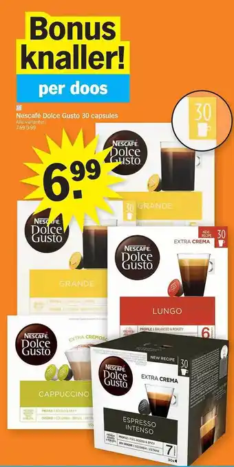 Albert Heijn Nescafé dolce gusto aanbieding