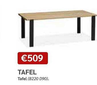 Crack Tafel aanbieding