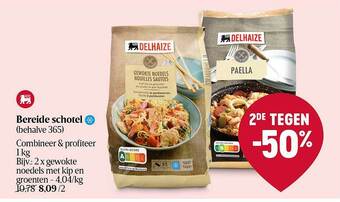 Delhaize Bereide schotel aanbieding