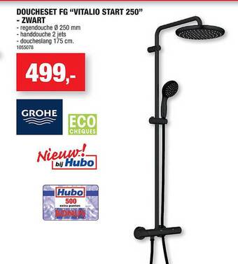 Hubo Doucheset fg vitalio start 250 aanbieding