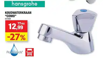 Hubo Koudwaterkraan como aanbieding