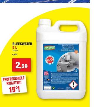 Hubo Bleekwater aanbieding