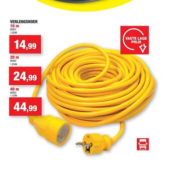 Hubo Verlengsnoer aanbieding