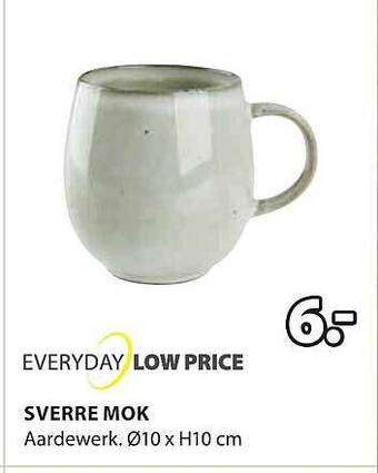 Jysk Sverre mok aanbieding