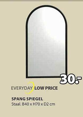 Jysk Spang spiegel aanbieding