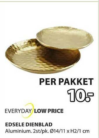 Jysk Edsele dienblad aanbieding