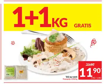 Vol-au-vent 1 kg + 1 kg