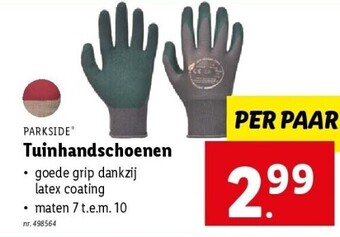 Lidl Tuinhandschoenen aanbieding