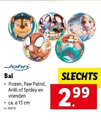 Lidl Bal aanbieding