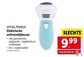 Lidl Elektrische eeltverwijderaar aanbieding