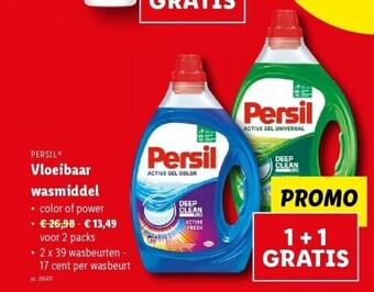 Lidl Vloeibaar wasmiddel aanbieding