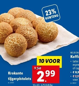 Krokante tijgerpistolets
