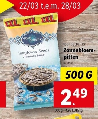 Zonnebloempitten
