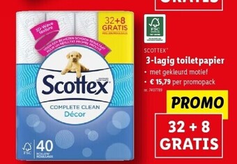 Lidl 3-lagig toiletpapier aanbieding