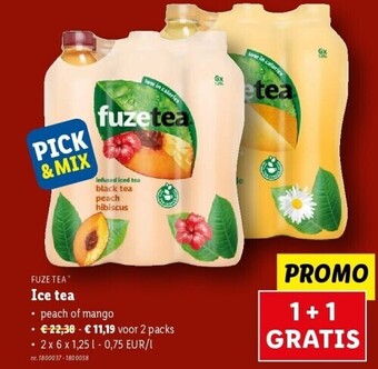 Lidl Ice tea aanbieding