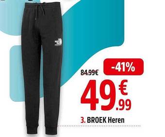 Intersport Broek heren aanbieding