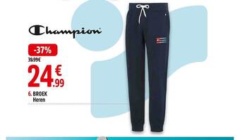 Intersport Broek heren aanbieding
