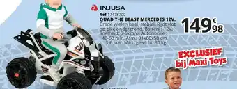Injusa Quad The Beast Mercedes 12 V