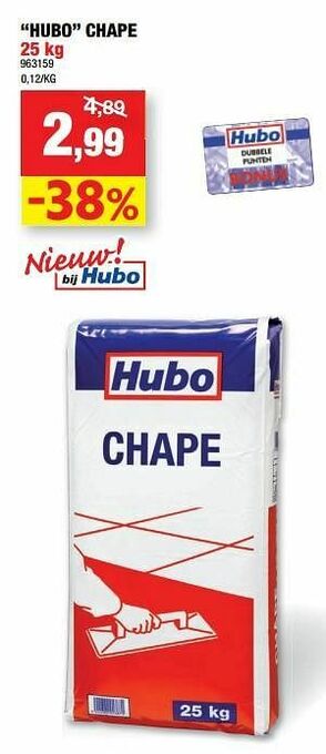 Hubo Hubo chape aanbieding