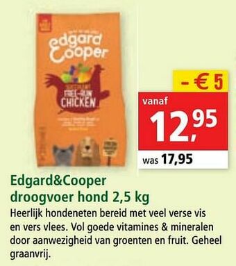 Maxi Zoo Edgard+cooper droogvoer hond aanbieding