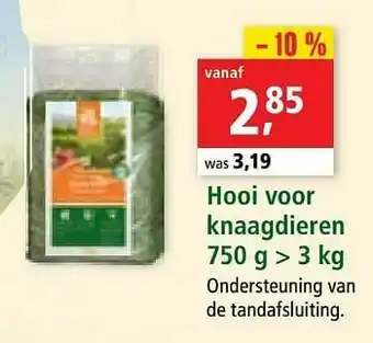 Maxi Zoo Hooi voor knaagdieren aanbieding