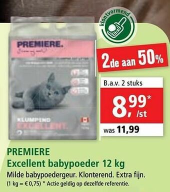 Maxi Zoo Premiere excellent babypoeder aanbieding