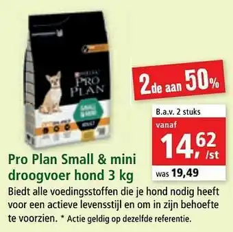 Pro plan small + mini droogvoer hond