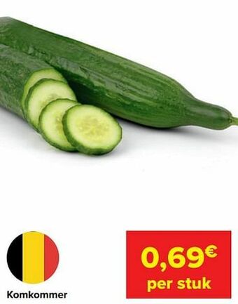 Carrefour Market Komkommer aanbieding