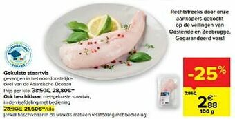 Carrefour Gekuiste staartvis aanbieding