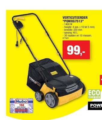 Verticuteerder  “powxg7513”