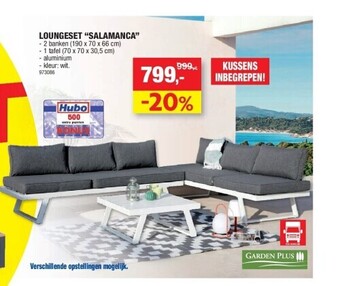 Hubo Loungeset “salamanca” aanbieding