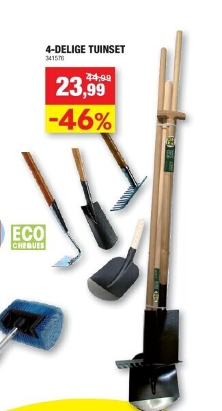 Hubo 4-delige tuinset aanbieding