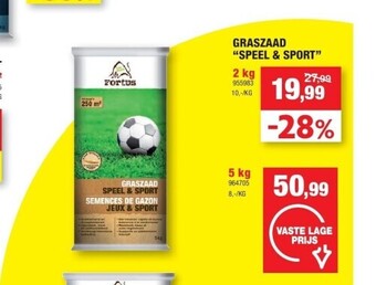 Hubo Graszaad “speel & sport” 2 kg aanbieding