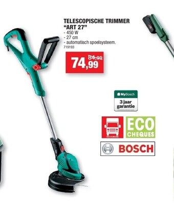 Hubo Telescopische trimmer “art 27” aanbieding