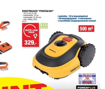 Hubo Robotmaaier “powxg6305” aanbieding