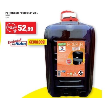 Hubo Petroleum “forfuel” 20 l aanbieding