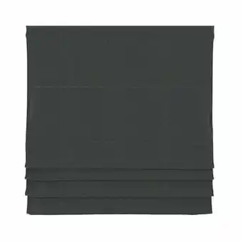 Leen Bakker Vouwgordijn verduisterend - antraciet - 120x180 cm - Leen Bakker aanbieding
