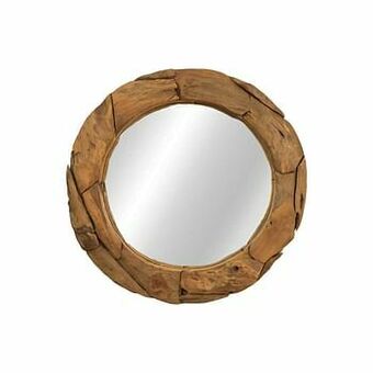 Leen Bakker HSM Collection spiegel Niran - naturelkleur - Ø70 cm - Leen Bakker aanbieding